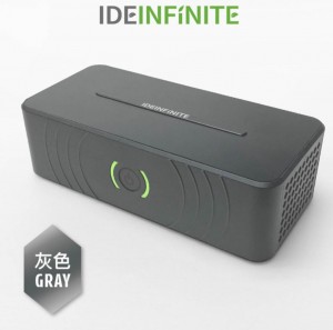 IDeinfinite 便攜式負離子臭氧空氣消毒器-太空灰