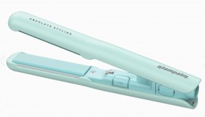 GlamPalm Mini Iron 迷你造型夾 0.6寸闊面板 有線(粉藍)